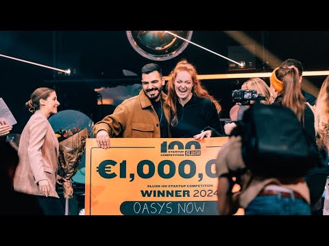 OASYS NOW — Slush 100 2024 Winning Pitch — official video thumbnail